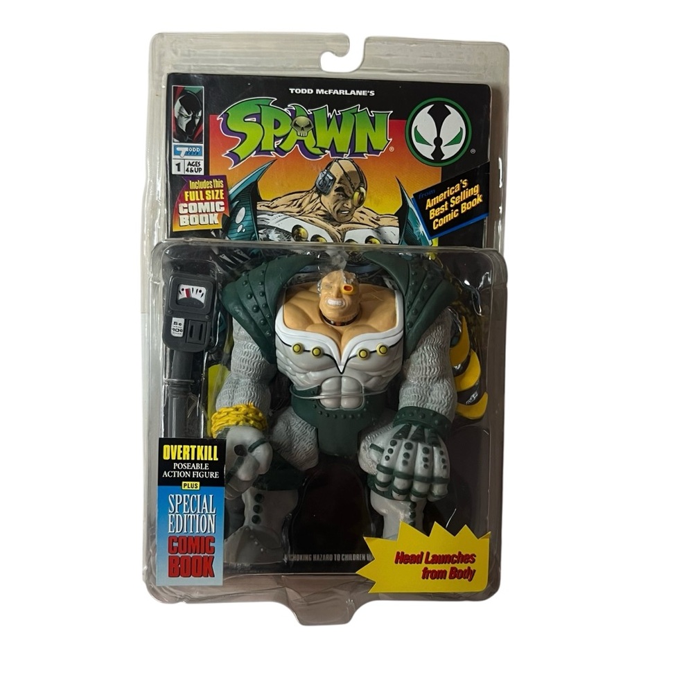 Todd McFarland’s Overtkill Head Launches from Body Exclusive Comic Full Size